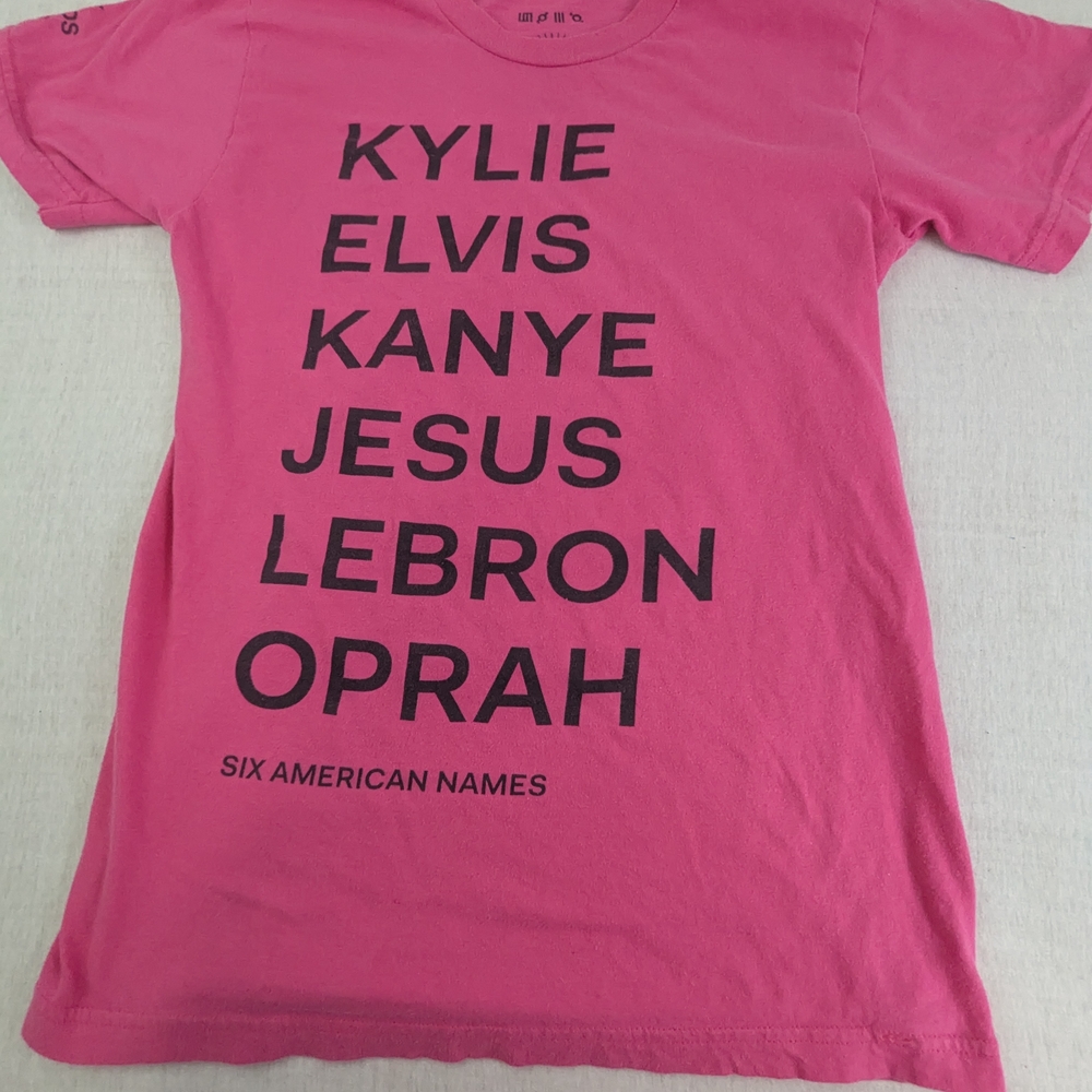 THIRTY SECONDS TO MARS Kylie Elvis Kanye Jesus LeBron Oprah Six American Names